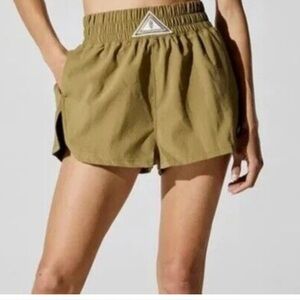 Free People Movement Size Large Next Round Shorts in Muted Sage